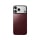 Etui / obudowa na smartfona Nomad Magnetic Leather Back iPhone 18 Pro / 17 Pro MagSafe (burgun